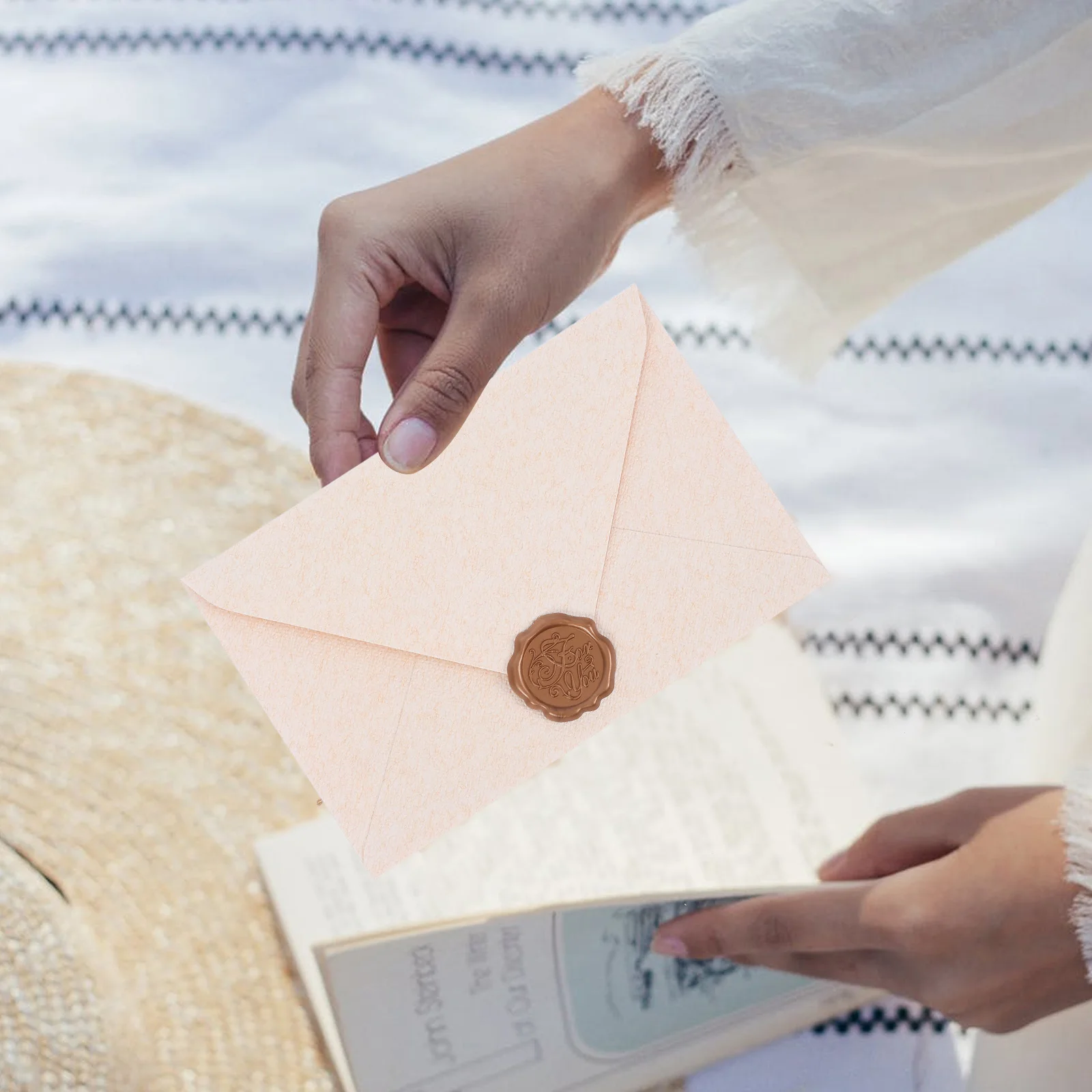 1 Set Of Vintage Letter Envelopes For Wedding Party Invitation Stationery Paper Envelope Decorative Writing Paper Retro Packing