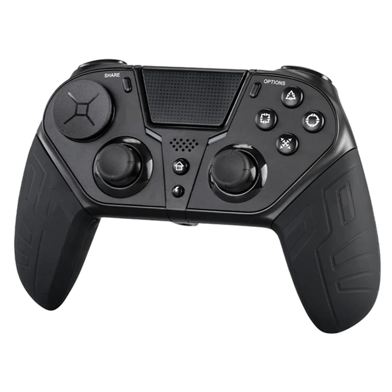 

AS95-Wireless Bluetooth Controller For PS4/PS4 Slim/Pro Game Console Joystick Gamepad With Turbo Programmable Button Durable -Bl