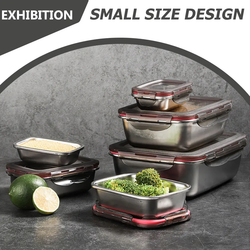 

Convenient Food Case Multi-Function Bento Box Sturdy Sealed Cover for Fruit Meat Vegetables Storage Bento Box Food Accessory