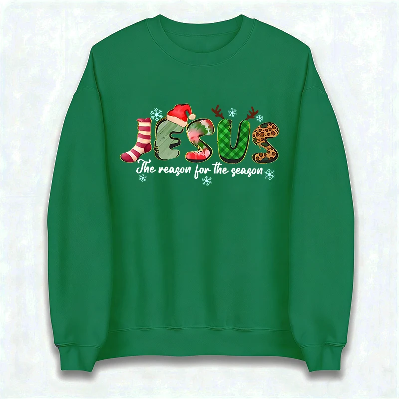 イエス クリスマス スウェットシャツ パーカー ジョン フェイス クリスチャン イエス 宗教的パーカー クリスチャン ジャンパー ロパ ムヘール イエス キリスト セーター