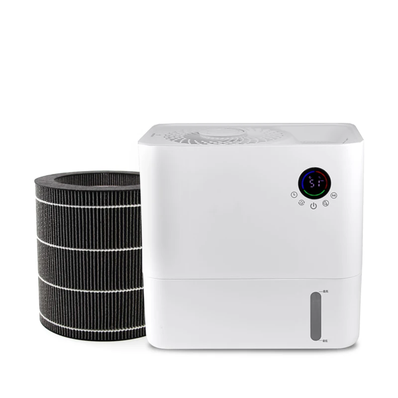 

Household electric large evaporative humidifier with fan wifi 4.5L aromatherapy