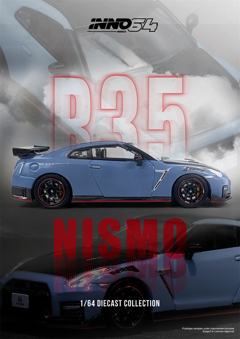 

INNO 1:64 GT-R (R35) NISMO SPECIAL EDITION 2022 Diecast Model Car