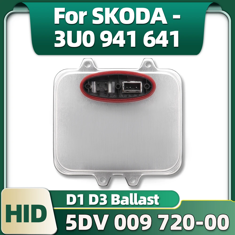 

5DV 009 720-00 Car Accessories D1S Xenon Ballast HID Control Unit Module AF23011671 5DV00972000 For SKODA - 3U0 941 641