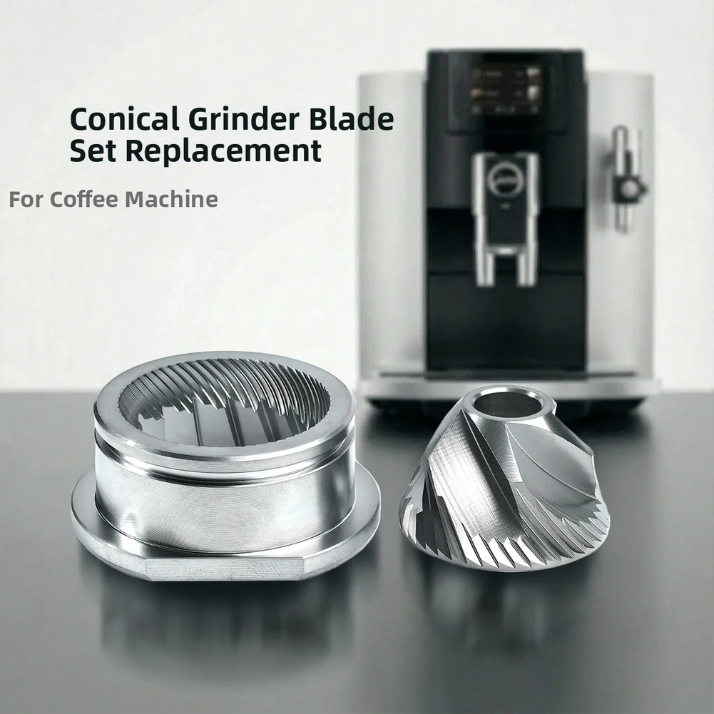 1-個-48-ミリメートル円錐バリ研削コア研削ディスクハンドパンチコーヒー精密フィット交換部品アロマプラス用