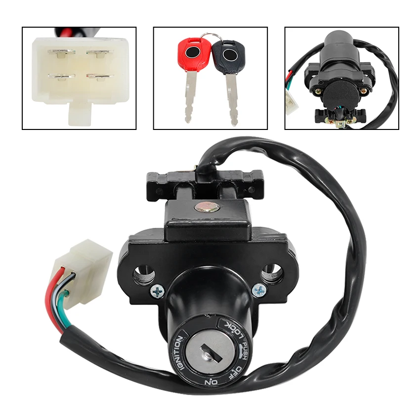For Honda moto NT650 NT700V CB900 CBF500 CBF600 CBF1000 CB250 FMX650 CBR250 CB500 CB600 Motorcycle Ignition Switch Locks Kit