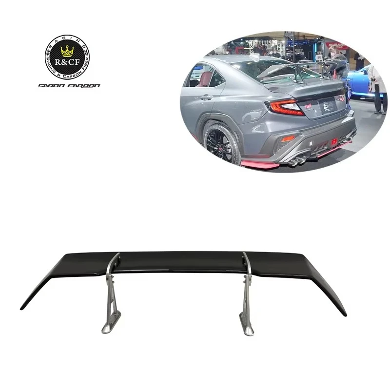 

2022 WRX S4 Sti-P Style Carbon Fiber Swan-neck High Wing Rear Spoiler for Subaru WRX S4