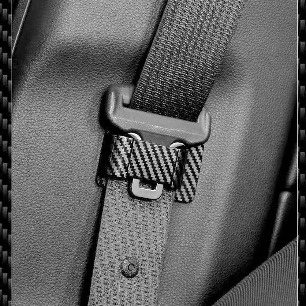 Car Safety Belt Limiter Seat Belt Fixed Buckle Stopper Clip Spacing Limit Adjusting Device SeatBelt Non-slip Buckles Accessories