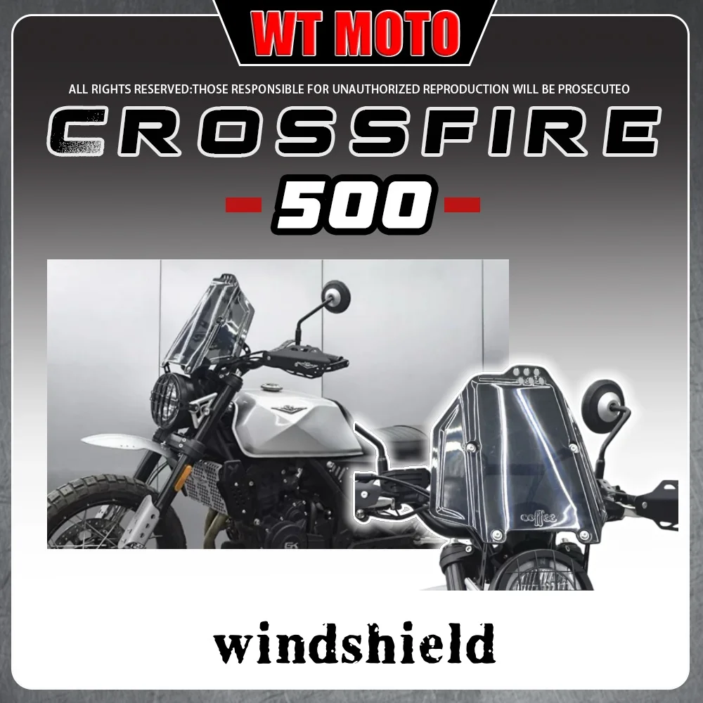 

GK500 High-Definition Transparent Windshield with BRIXTON CSFIRE 500 Fairing