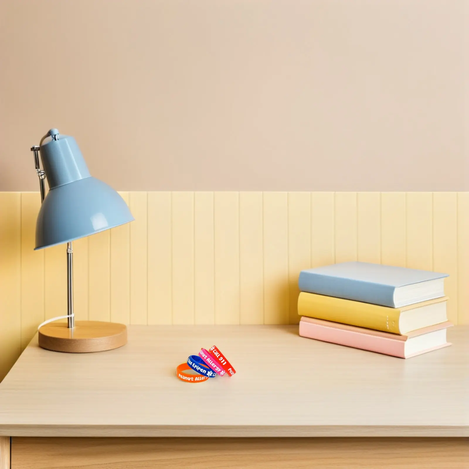 

4 шт. детские медицинские силиконовые браслеты-предупреждения, гибкие водонепроницаемые браслеты из ПВХ, аксессуары для девочек на вечеринку