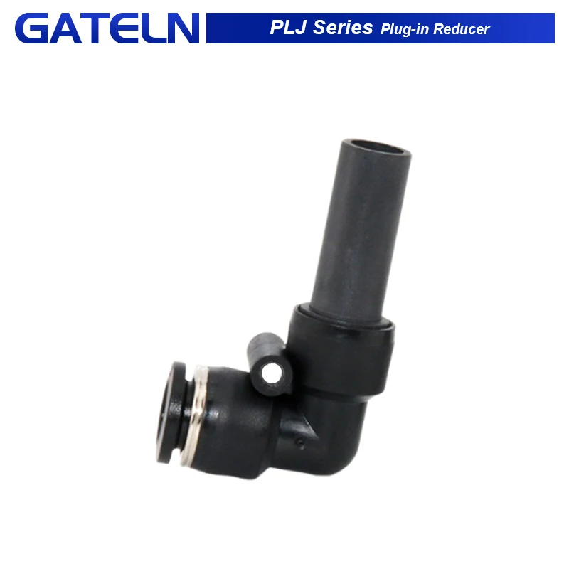 10Pcs/Lot PLJ plug-in rod type bending conversion quick coupling equal diameter reducer PLJ4-4 PLJ6-4 PLJ8-6 PLJ10-8 PLJ6-6