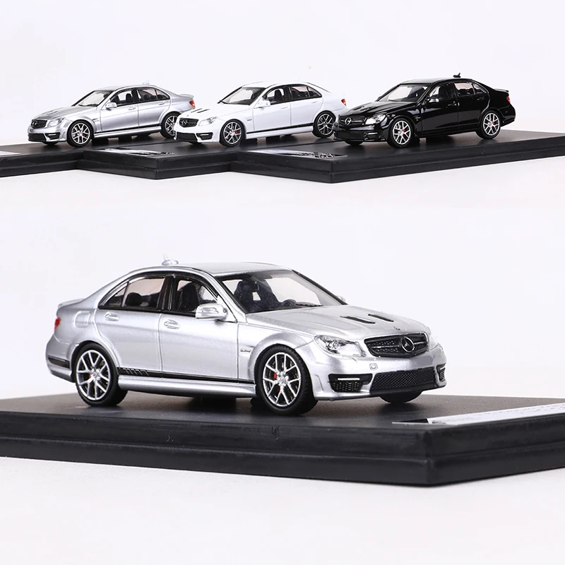 KING MODEL 1:64 AMG C63 W204 Alloy Model Car