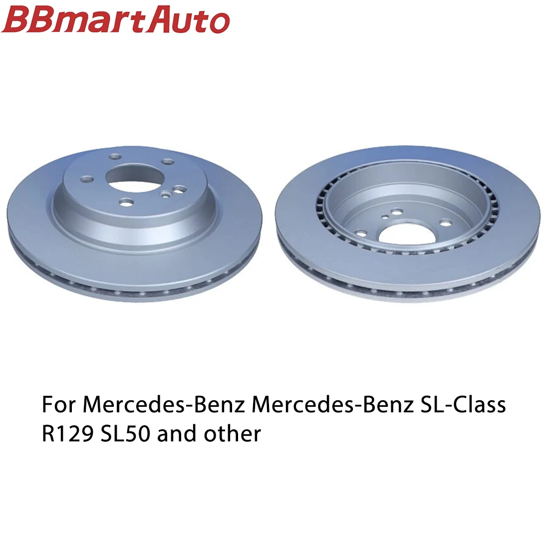 

2214231212 2pieces rear brake disc for Mercedes-Benz Mercedes-Benz SL-Class R129 SL50 and other.BBmart Auto Parts