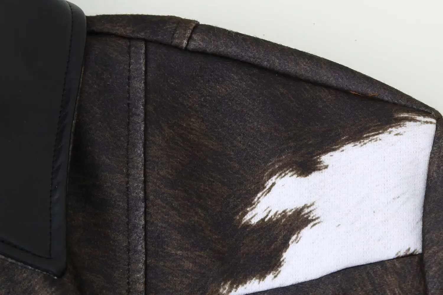 2025 Autumn and Winter New European and American Fashion Design Fashion Printed PU Leather Short Jacket