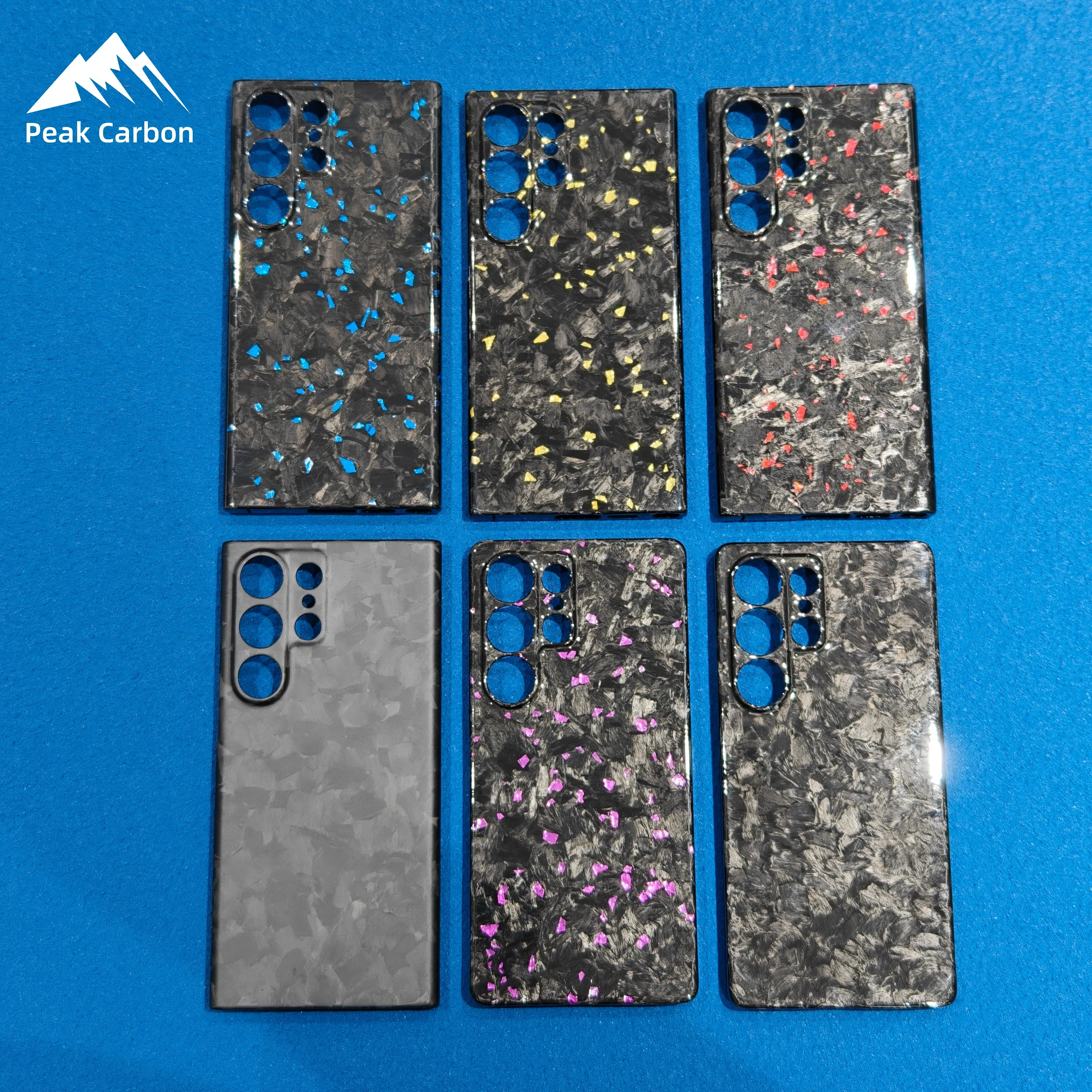 

100% Real Full Forged Carbon Fiber Case for Samsung Galaxy S25 S24 S23 Ultra thin Lightweight Half-covered Hard Back Phone Cover