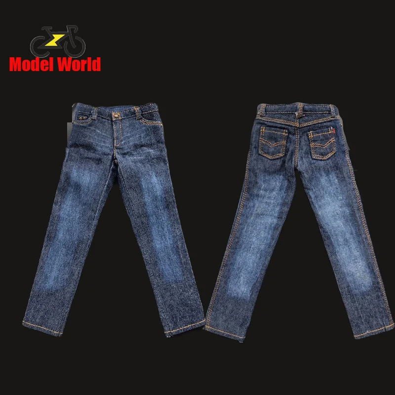 

Масштаб 1/6, мужская одежда, джинсы, брюки, подходят для 12-дюймового мужского тела с сильными мышцами