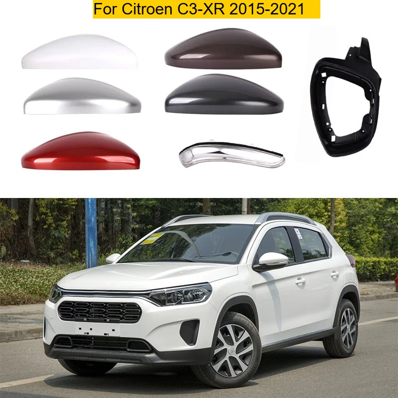 

For Citroen C3-XR 2015-2021 rearview mirror shell rearview mirror cover reflective frame turn signal