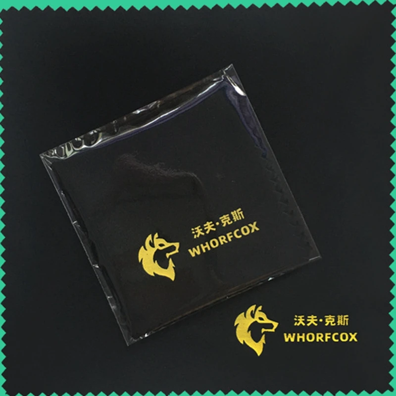 50pcs Custom Logo Free 15x15CM Needle1 230g Glasses Cleaner Microfiber Eyeglasses Cleaner Wipe Cloth for Lens Phone Screen