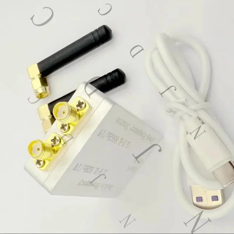 

Новый источник сигнала частоты Wi-Fi 1 Вт VCO RF генератор 2,4 ГГц 5,8 ГГц двойная антенна