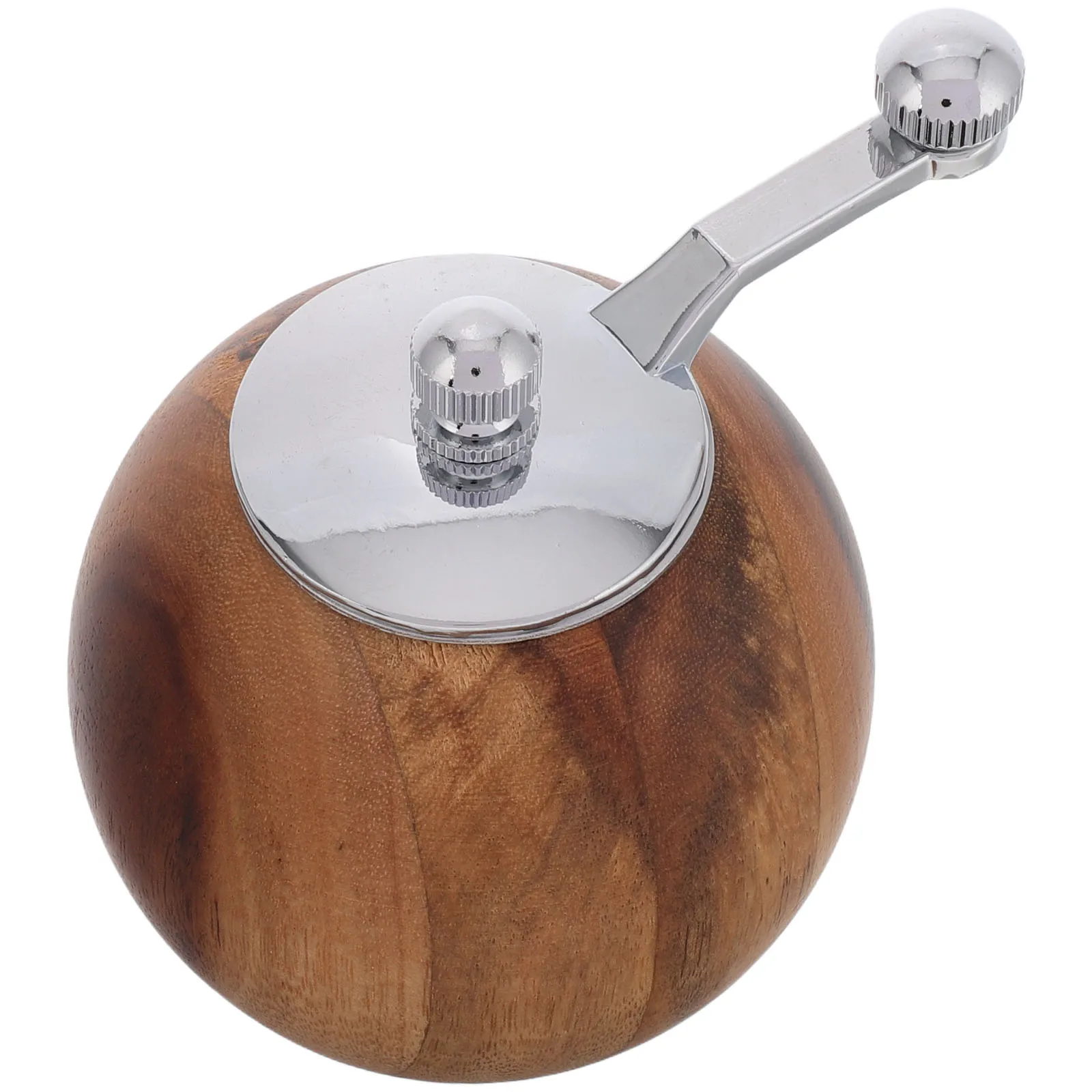 

Portable Mini Manual Pepper Grinder Wooden Kitchen Tool For Salt Coffee Camping Bbq Use Hand Crank Grain Mill