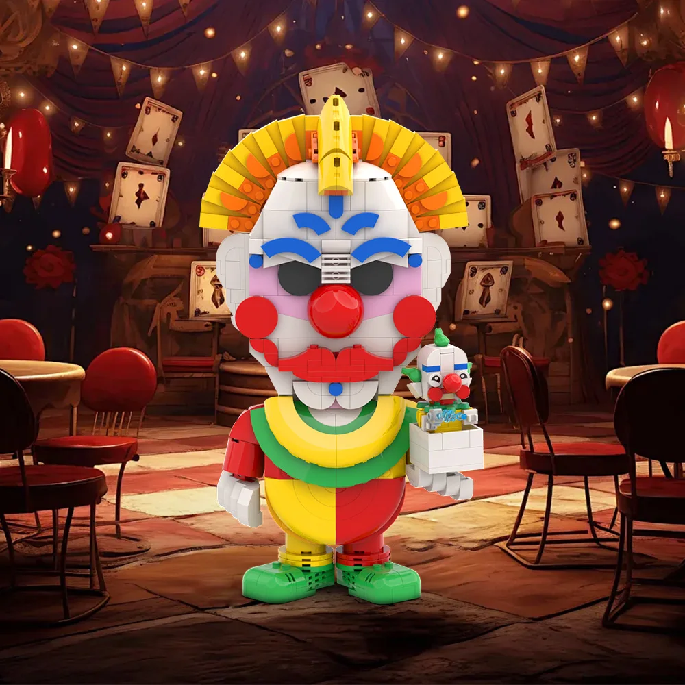 

MOC Killer Klowns from Outer Space Bricks Model Outer Space Killer Klowns Action Figure Building Blocks Assembly Toys Kids Gifts