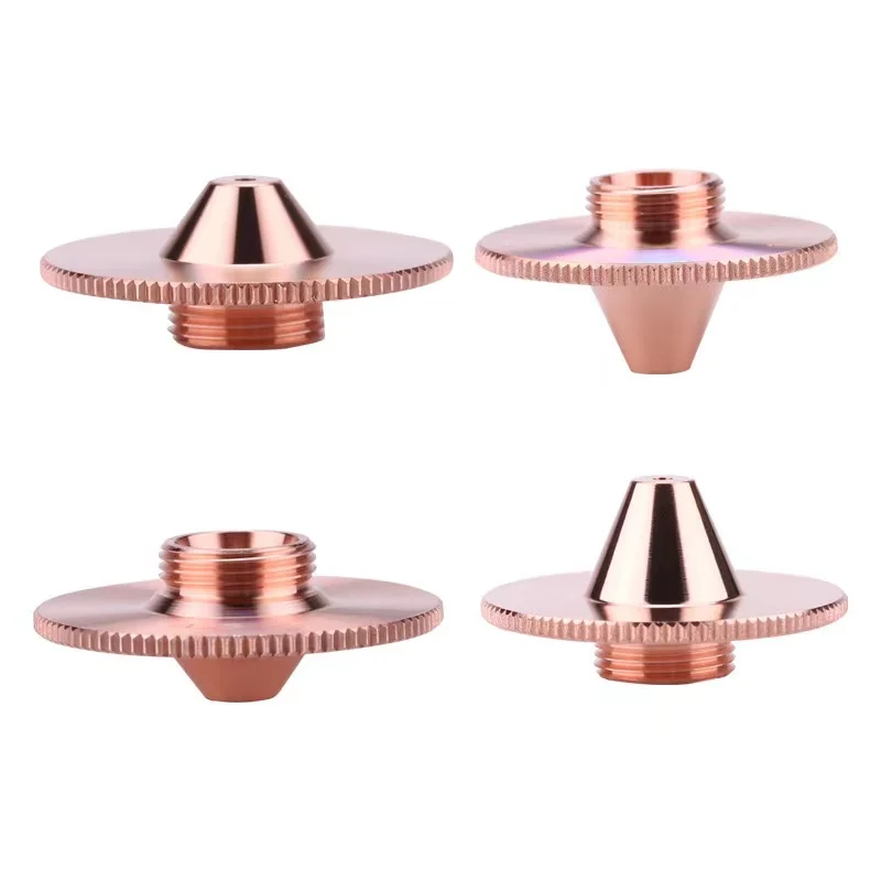 Applicable to Laser Equipment Metal Single Layer Laser Nozzle Spare Parts HSG Laser Cutting Nozzles Industry Fiber Equipment