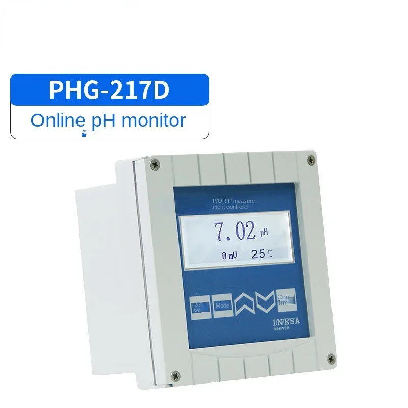 PHG-21C Industrial Water Quality Online PH Detector Acidometer Experiment ORP Monitor PHG-217D