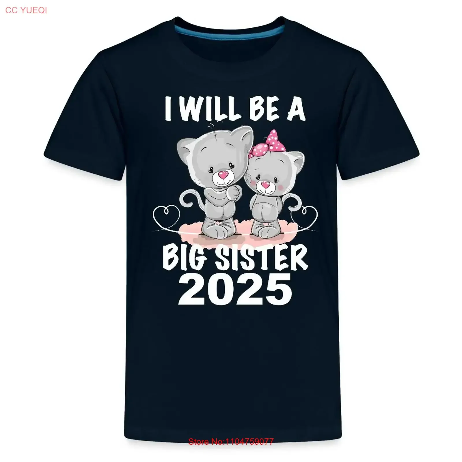 HOT I Will Be Big Sister 2025 Pregnancy Announcement Kids' Premium T Shirt vintage Washed graphic Stylish designer clothes
