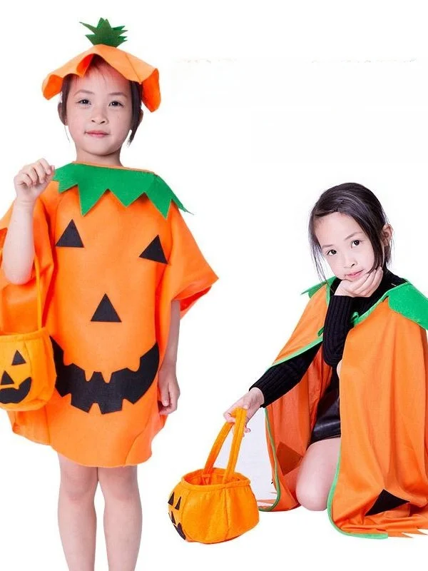 

Halloween Pumpkin Costumes for Children And Adults Traditional Chinese Stage Performance Clothing Autumn 2026 New Arrival