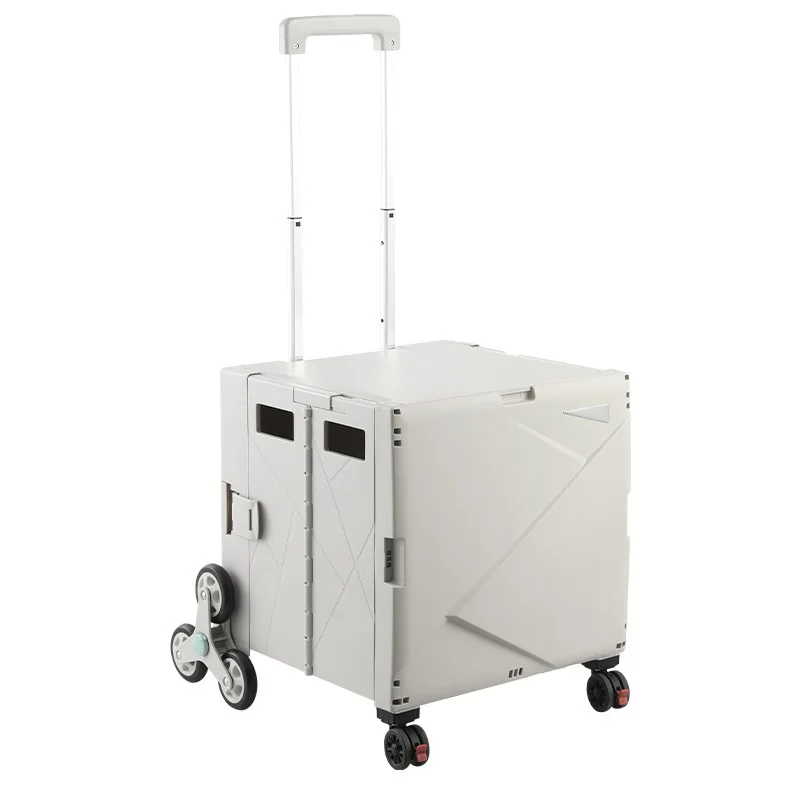 

Household light portable picnic express trolley hand pull rod trailer