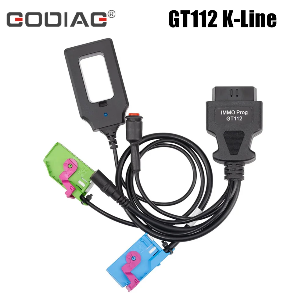 GODIAG GT112 K-Line FOR VW Audi Skoda Seat 2nd & 3rd Generation Dashboard IMMO Key Matching Test Platform Cable