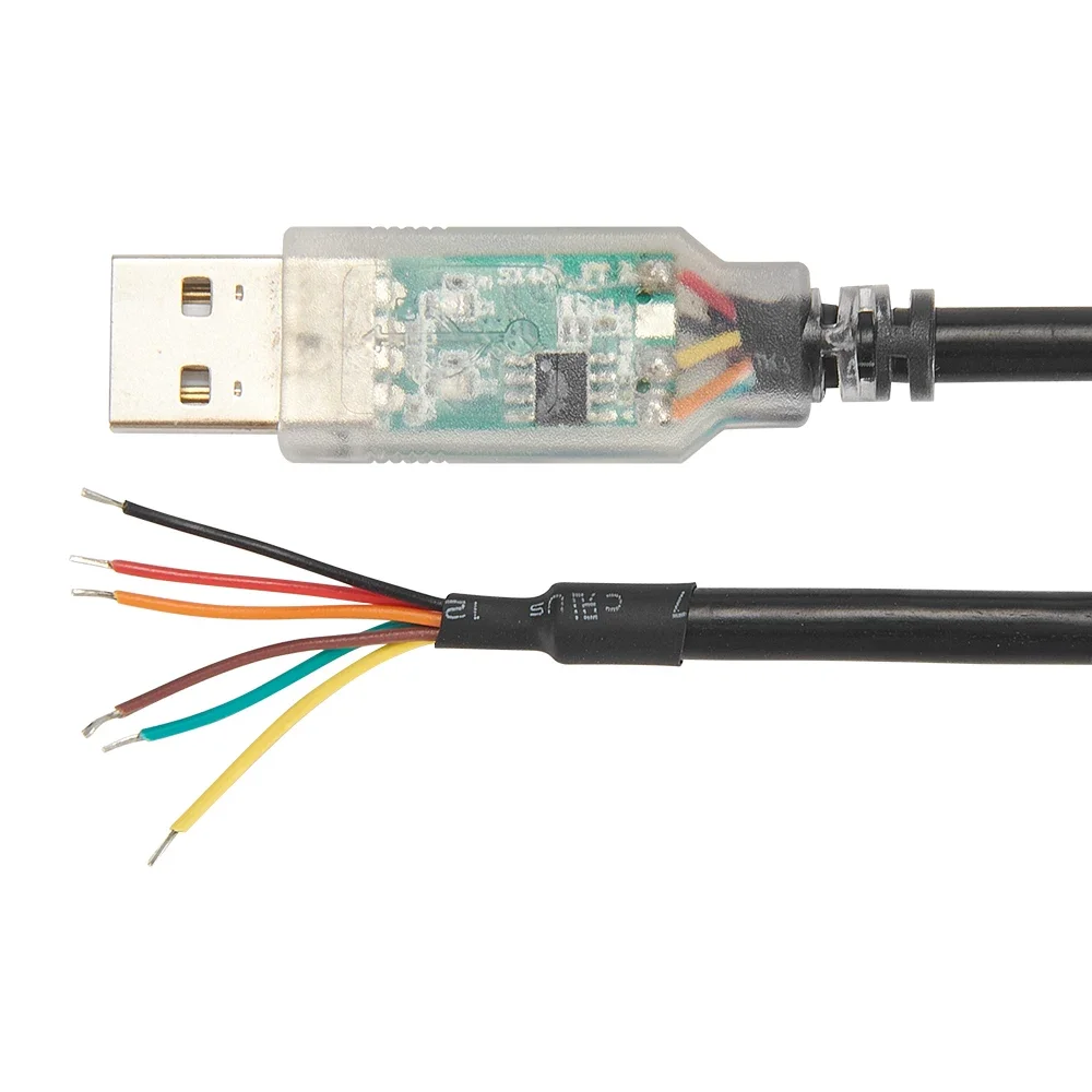 New FTDI Chip usb to RS485 RS233 Cable with TX/RX LEDs 6ft to wire end adapter USB-RS485-WE rs485 adapter cable with driver