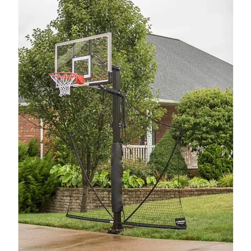 

Basketball Yard Guard Rebounder Foldable Defensive Net System