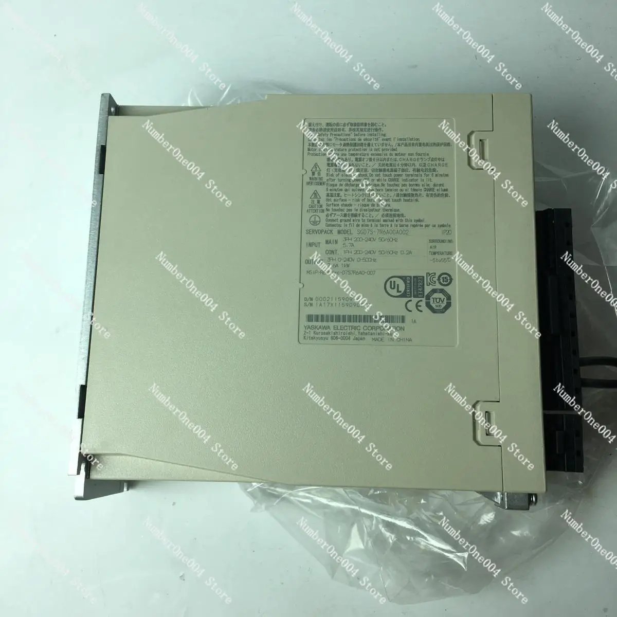 

Brand New Original Servo Drive SGD7S-5R5A00A SGD7S-5R5A00002 SGD7S-5A5A002A