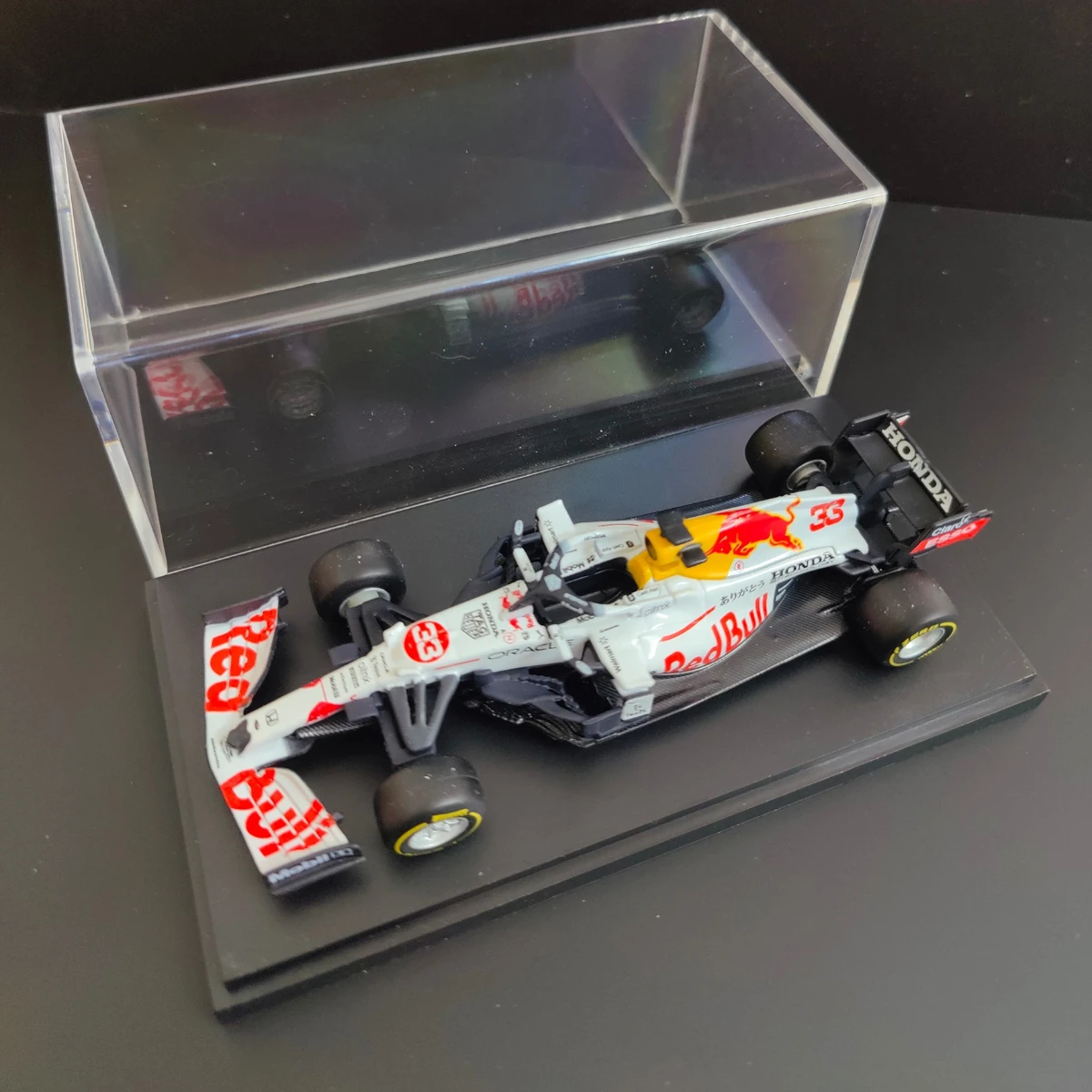 Estuche de cubierta dura de acrílico transparente, caja de exhibición de PVC para escala 1:43, 1:64, modelo de coche, figura coleccionable, protección de juguetes en miniatura