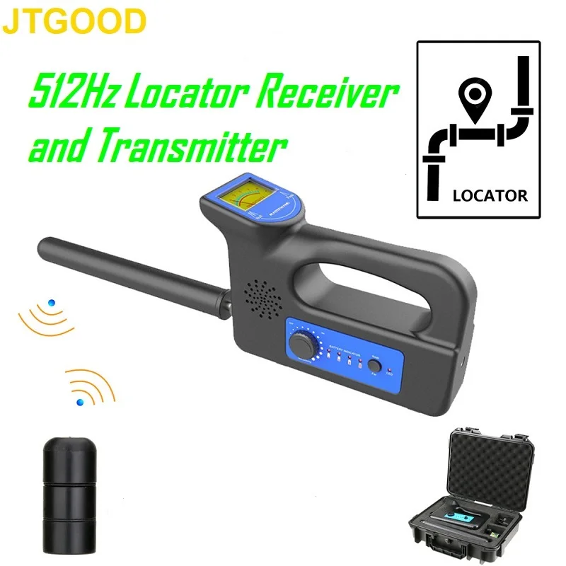 

New 512HZ High quality of depth sonde &receiver for pipe locator 512Hz locator for underground pipe inspection 512hz Transmitter