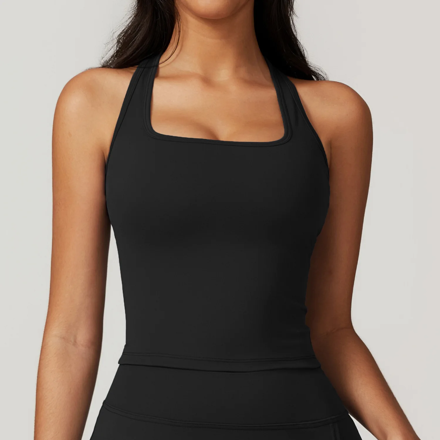 Sutiã Elástico Esportivo para Mulheres, Top Curta, Roupa Interior de Alta Resistência, Alta Resistência, Ginásio, Roupa de Yoga