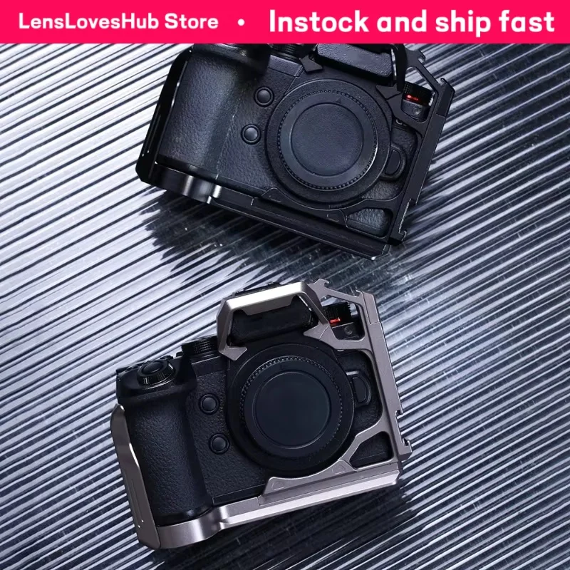 

Клетка-крепление YANZUO для камер Panasonic LUMIX S5M2, G9M2, S5M2X из авиационного алюминия, защитный комплект-рамка, кронштейн Rabbit Bracket