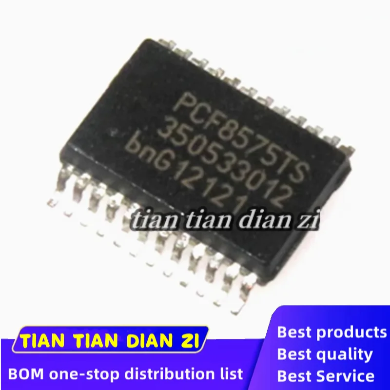 1pcs/lot PCF8575TS PCF8575 Original interface chip mount SSOP-24 IC CHIPS IN STOCK