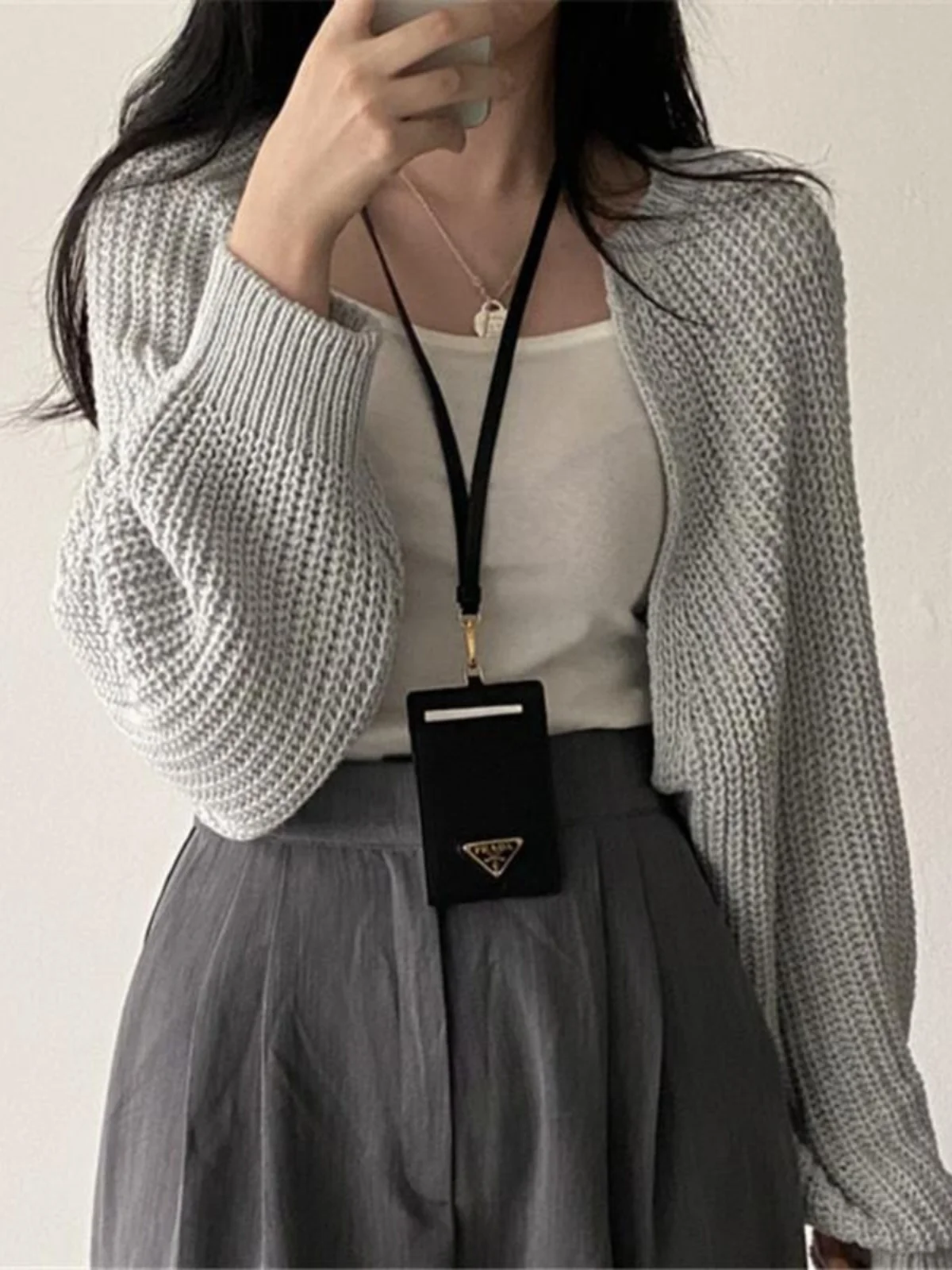 

Laid-ba Chic ort Knitted Lantern Sve oulder awl Женский свитер Кардиган с V-образным вырезом на одной пуговице Regular Sve Long