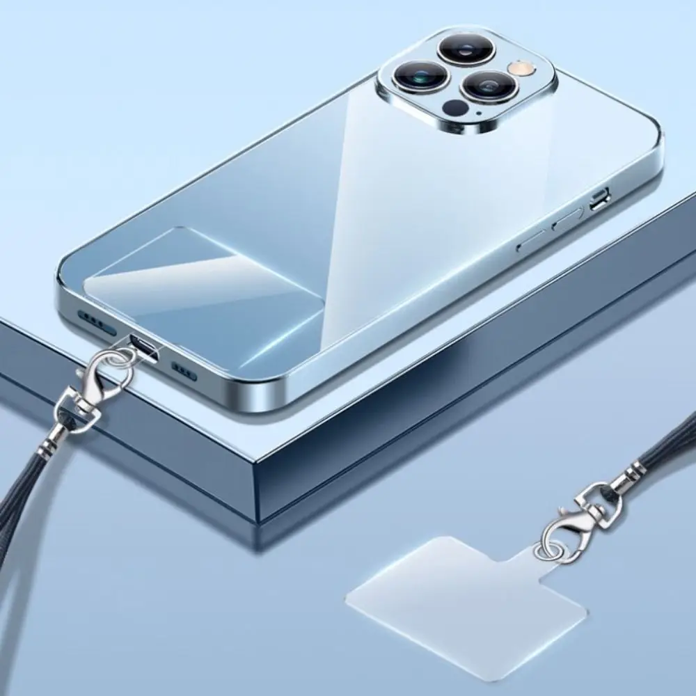 Transparenter Clip Lanyard Strap Handy Lanyard Hals Cord Patch Sicherheit Tether Patch Straps Patch Telefon Lanyard Dichtung