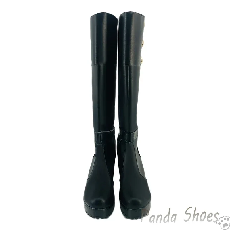 Ensemble Stars Mikejima Madara Cosplay Shoes Anime Game Cos Long Boots ES MaM Cosplay Costume Prop Shoes for Con Halloween Party