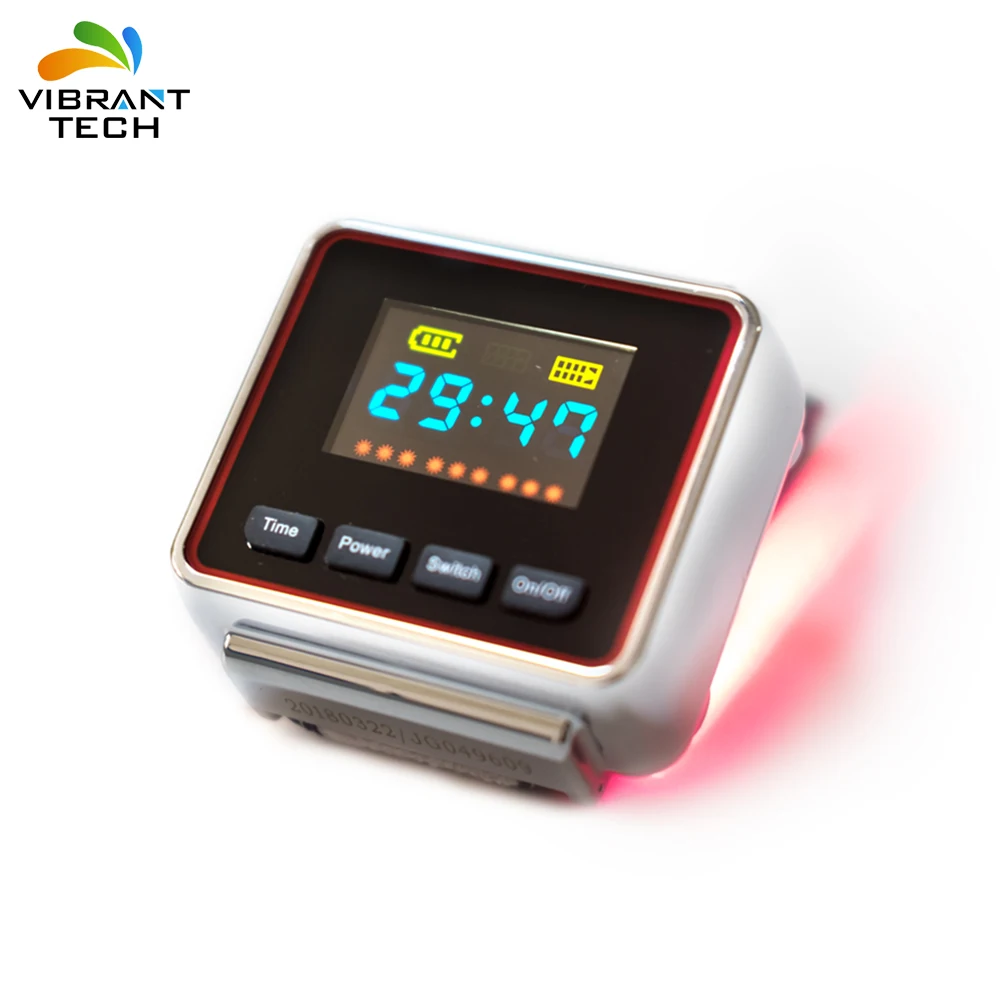 

China Wholesale Wrist watch type GaAIAs Semiconductor Laser Therapeutic Instrument HY30-Ds