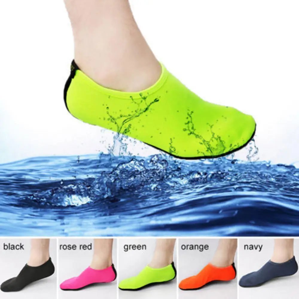 Adults Water Shoes Wet Suit Shoes Socks Diving Socks Pool Beach Swim Slip On Surf Fashion Breathable Socks 1 Pair