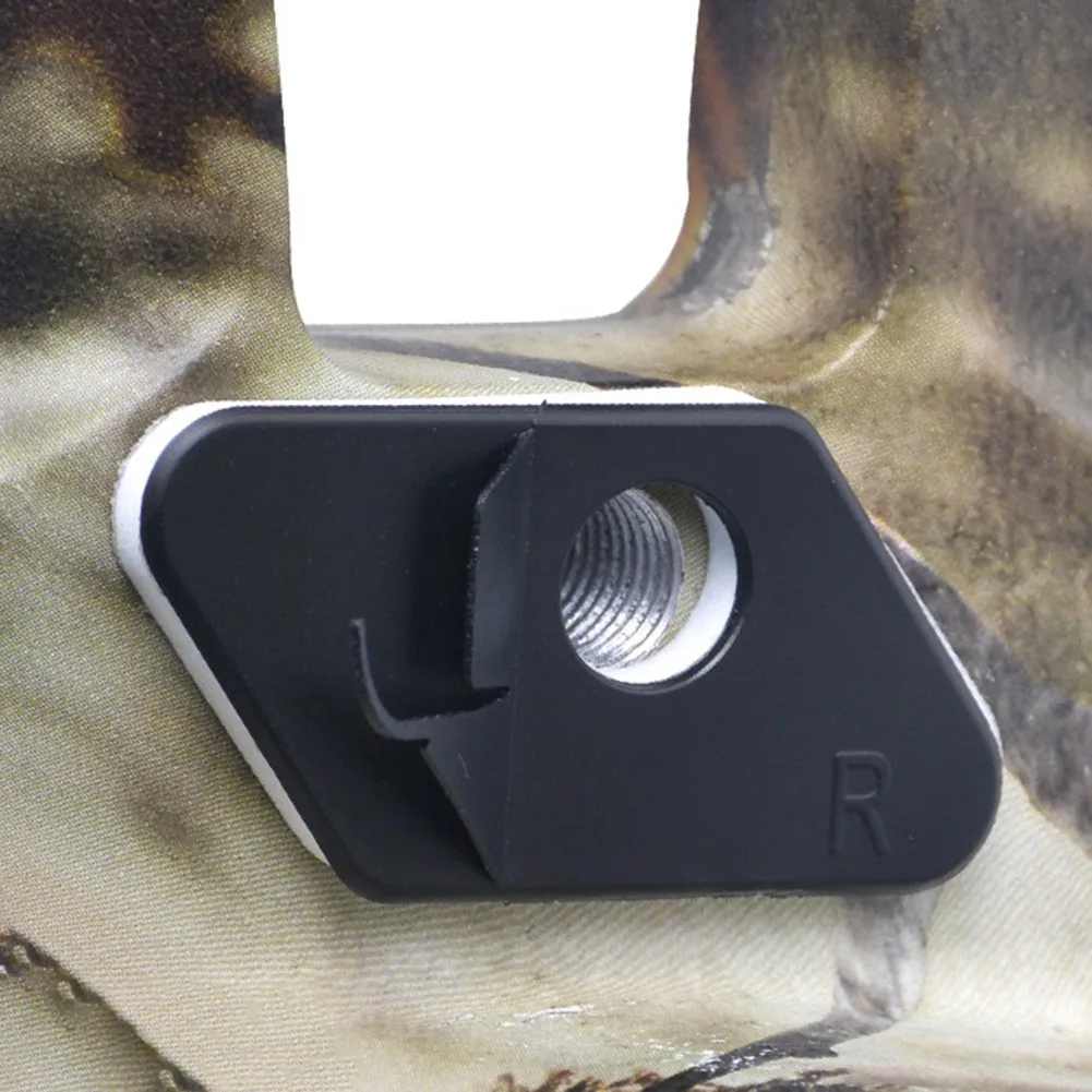 Hunter Rest Arrow Rest 1.5 กรัม/ชิ้น 1/10pcs ABS อุปกรณ์เสริมสีดําออกแบบตามหลักสรีรศาสตร์น้ําหนักเบา Rest More Duable