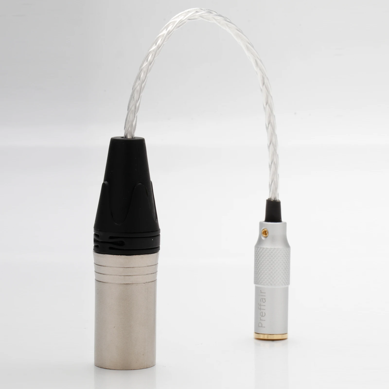 HIFI Silver Plated OCC Cable with 4.4mm Balanced Female to 2x3Pin XLR Female/6.35mm/4Pin XLR Male Connector Audio Adapter Cable