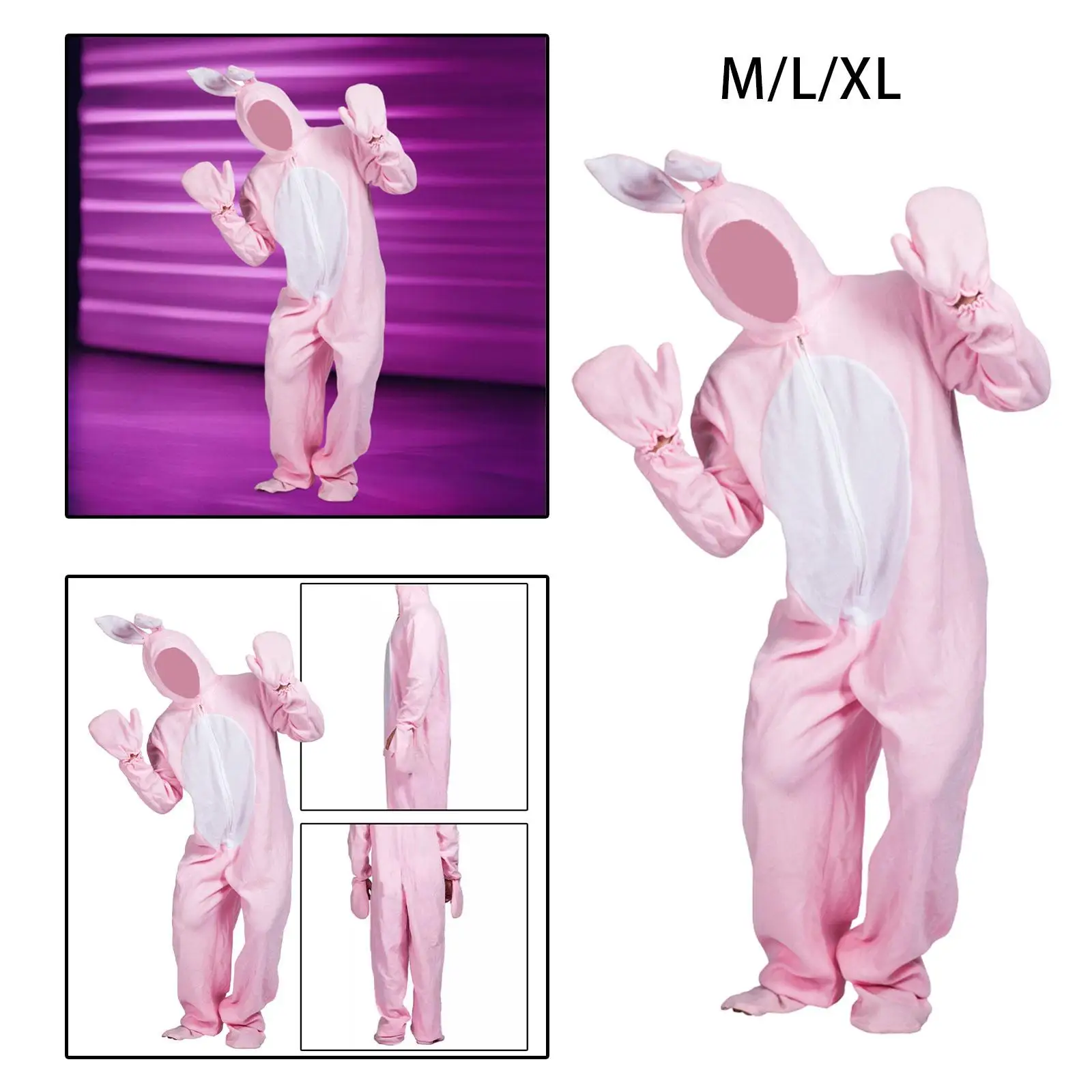 Animals Shape Costume Creative Soft Party Jumpsuit for Party Favors Carnival Men