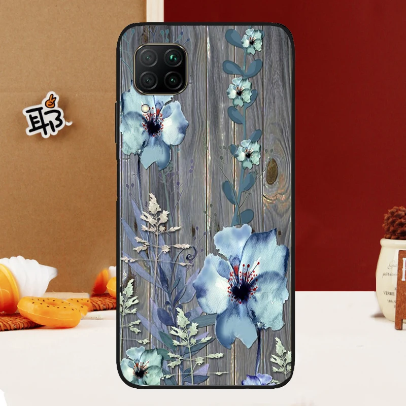 Western Rustic Barn Wood Lace For Huawei Nova Y60 Y61 Y70 Y90 Y91 Nova 11i 8i 3i 5T 9 10 SE 11 Pro P20 P30 P40 Lite Case