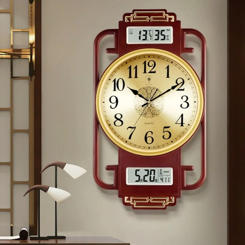Polaris Silent Modern Quartz Wall Clock - Trendy 2024 Design Elegant Living Room Decor Chinese Timepiece Stylish And Silent