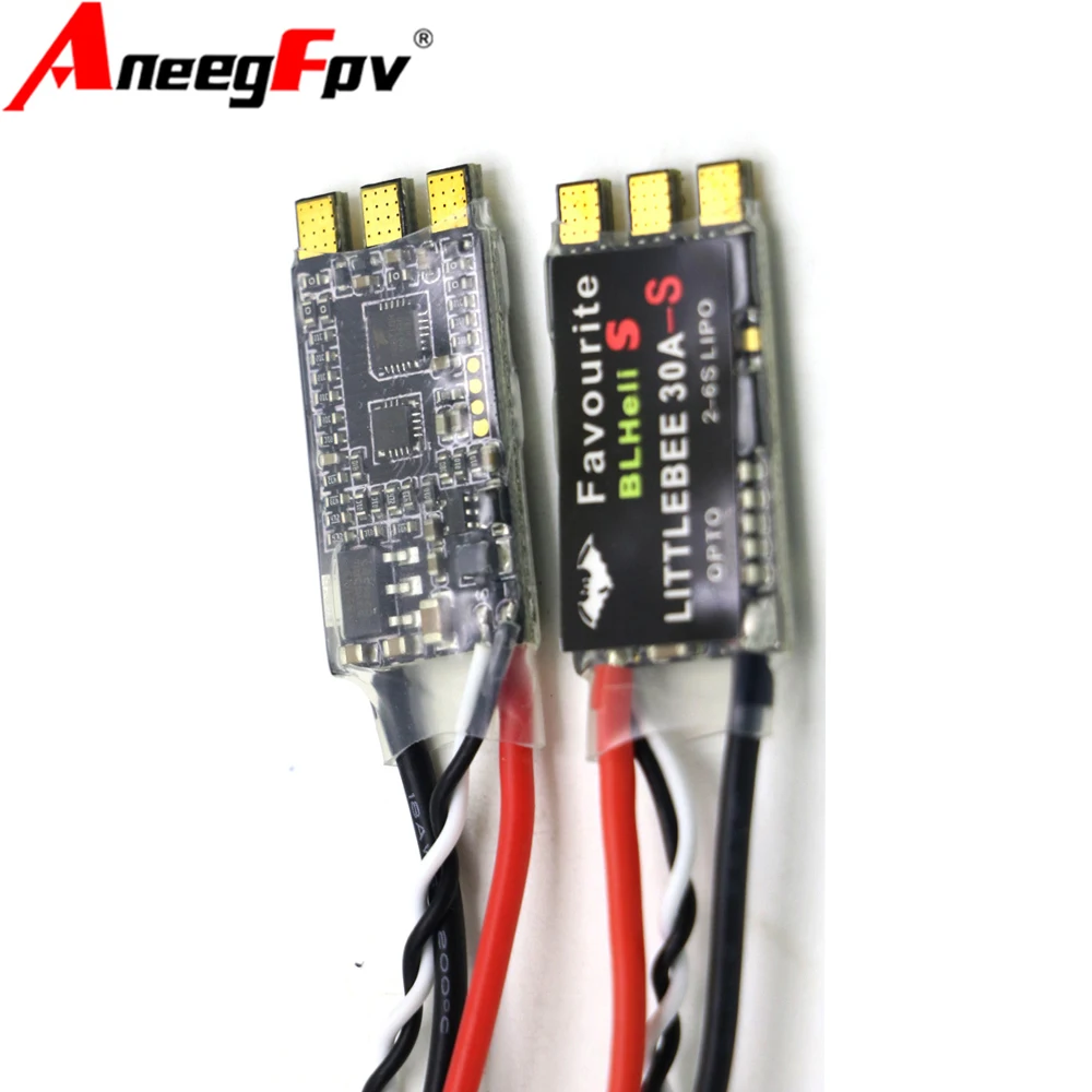 1/ 2/ 4 / 8 pcs FVT LITTLEBEE Little Bee BLHeli-s SPRING 20A / 30A ESC 2-6 S Supports Mulitshot Opto Oneshot42 OneShot125 Multic