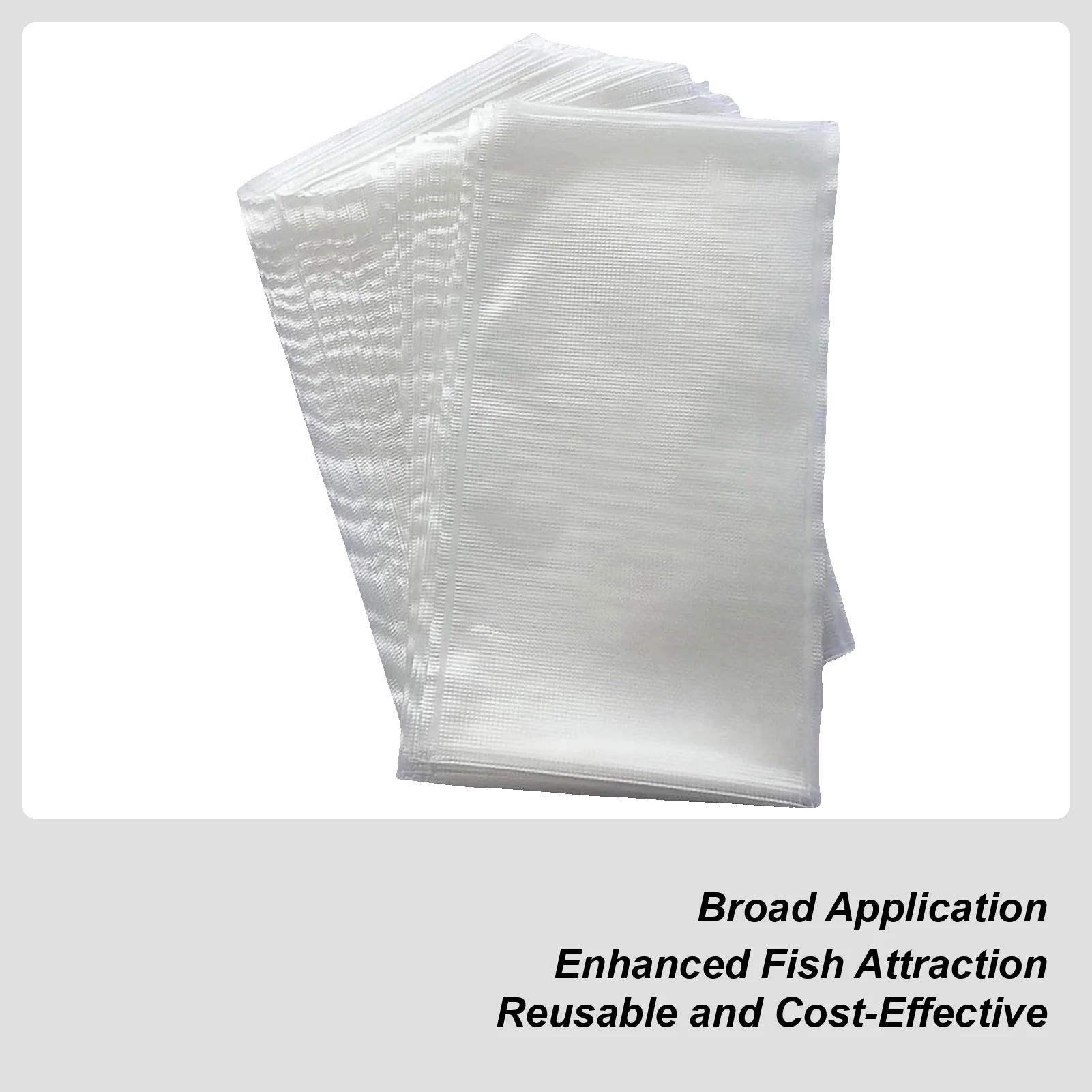 

Fishing Lure Bags 100 Pieces Carp Fishing Mesh Bait Nets Refill Net Reusable Lure Mesh Holder For Freshwater Carp Angler River